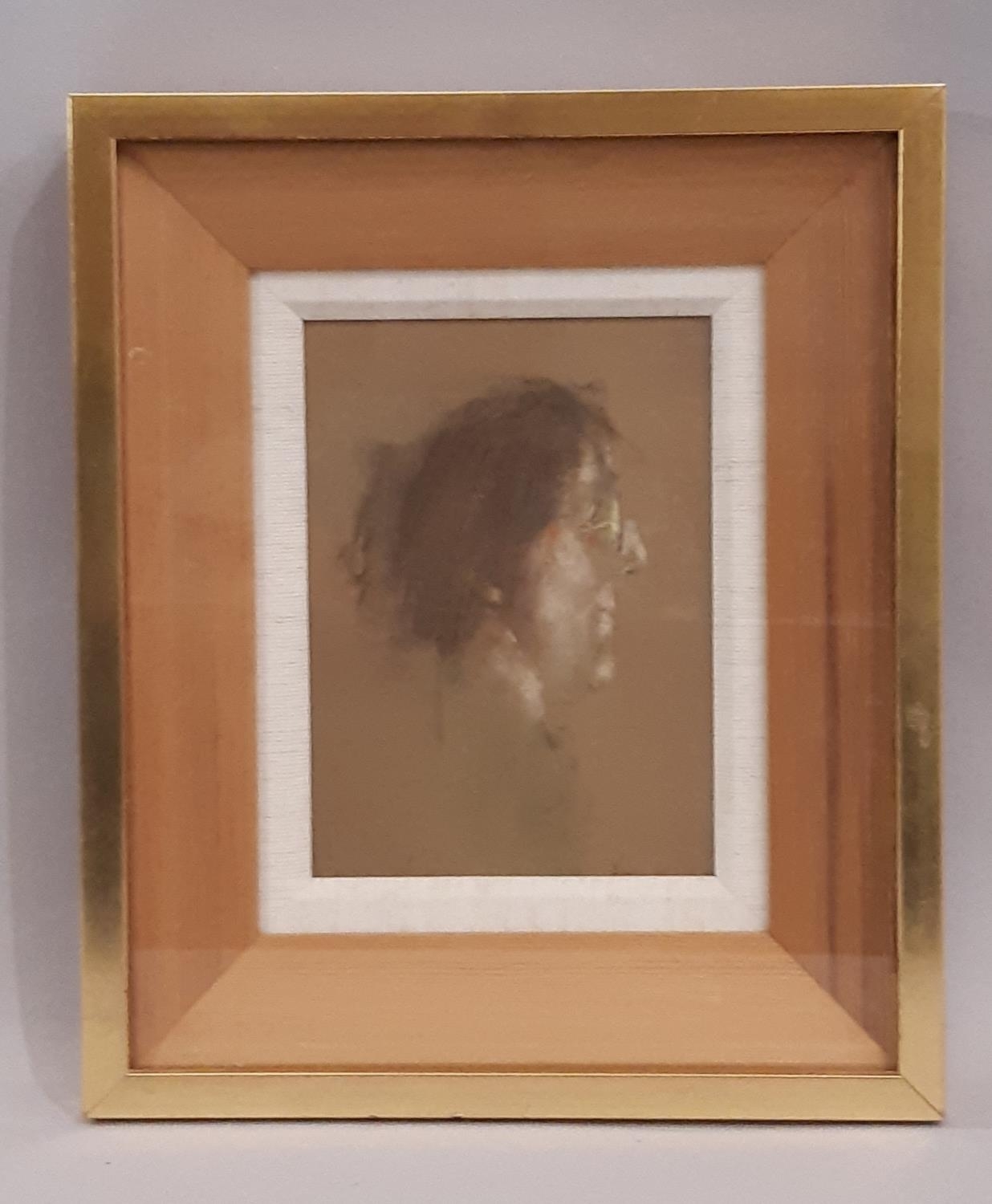 Harold Riley | - Woman in Profile Wearing Glasses 'Alice' (1968) (1934 ...