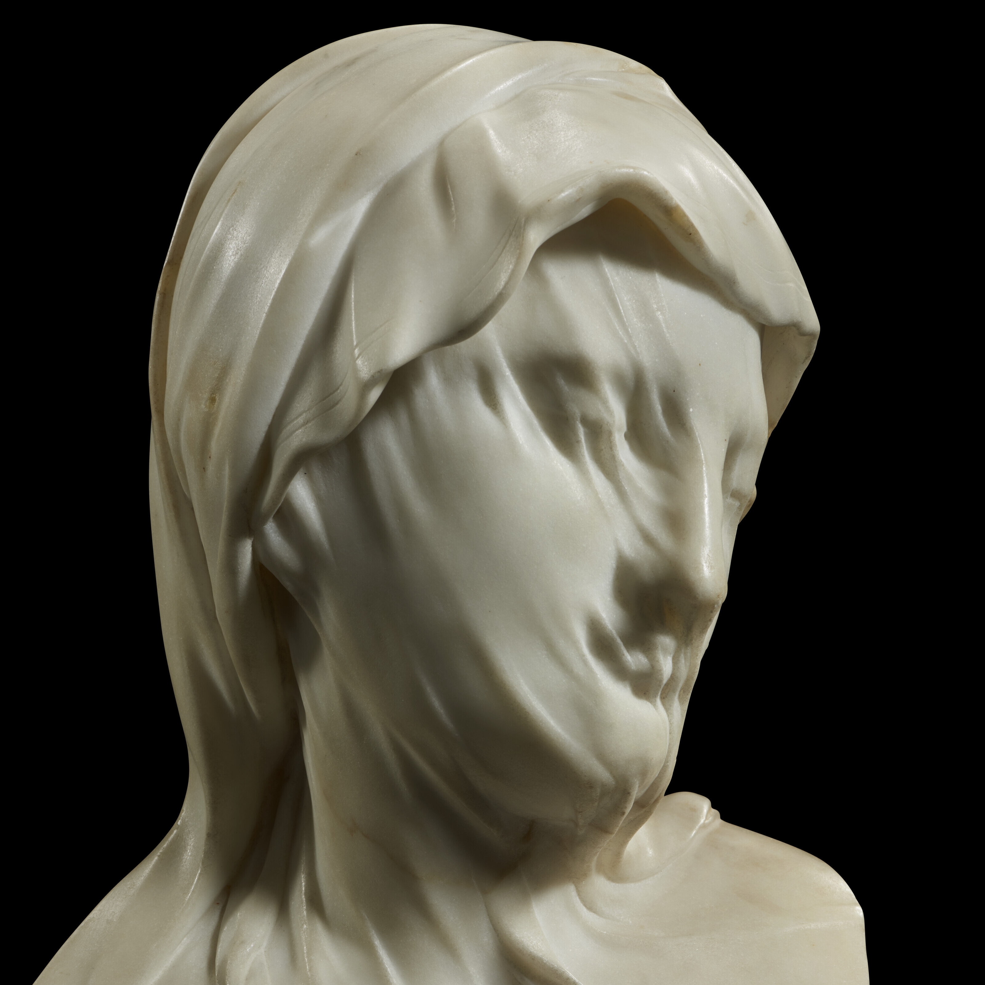 Antonio Corradini Bust of a veiled woman (18th Century) MutualArt