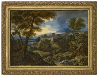 Landscape with the Death of Pyramus - Crescenzio d'Onofrio