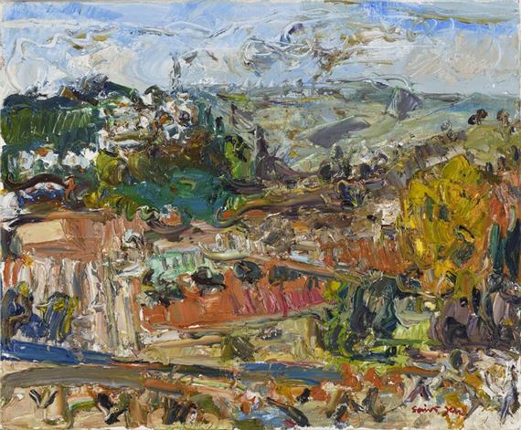 La Cadière d'Azur,. by Marcel Saint-Jean, 1989