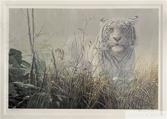 John Seerey-Lester | Monsoon - White Tiger (1991) | MutualArt