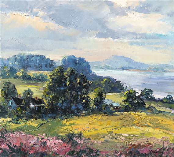 Pie Rāznas ezera 1984 by Harijs Veldre, 1984