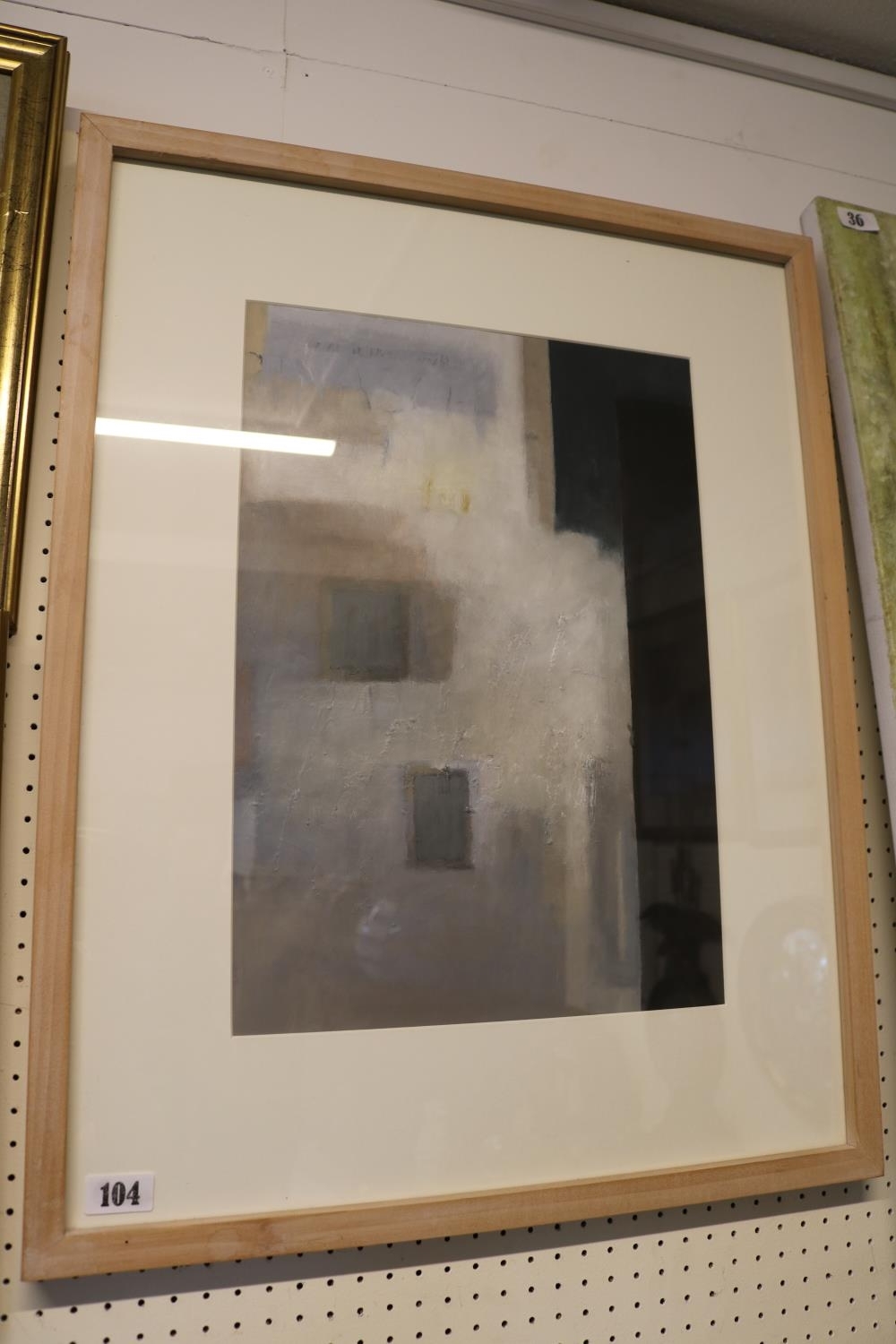 Artwork by Jennifer Semmens, Morning Blues, Made of Mixed Media