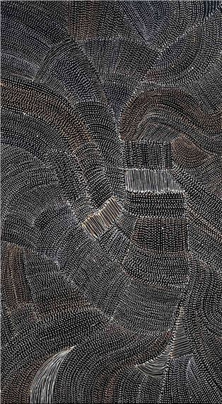 Bush Seed and Leaf Dreaming 2022 by Abie Loy Kemarre, 2022