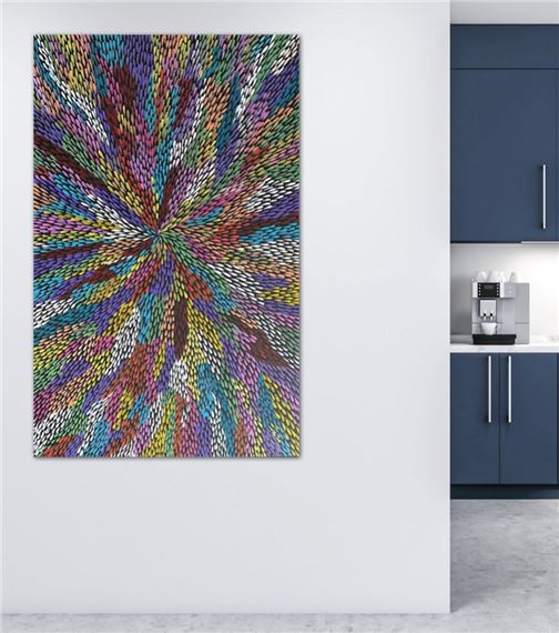 Bush Medicine Leaf Dreaming 2022 by Abie Loy Kemarre, 2022