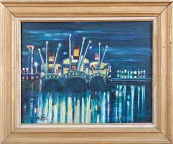 Le port de Brest - Marcel Miles