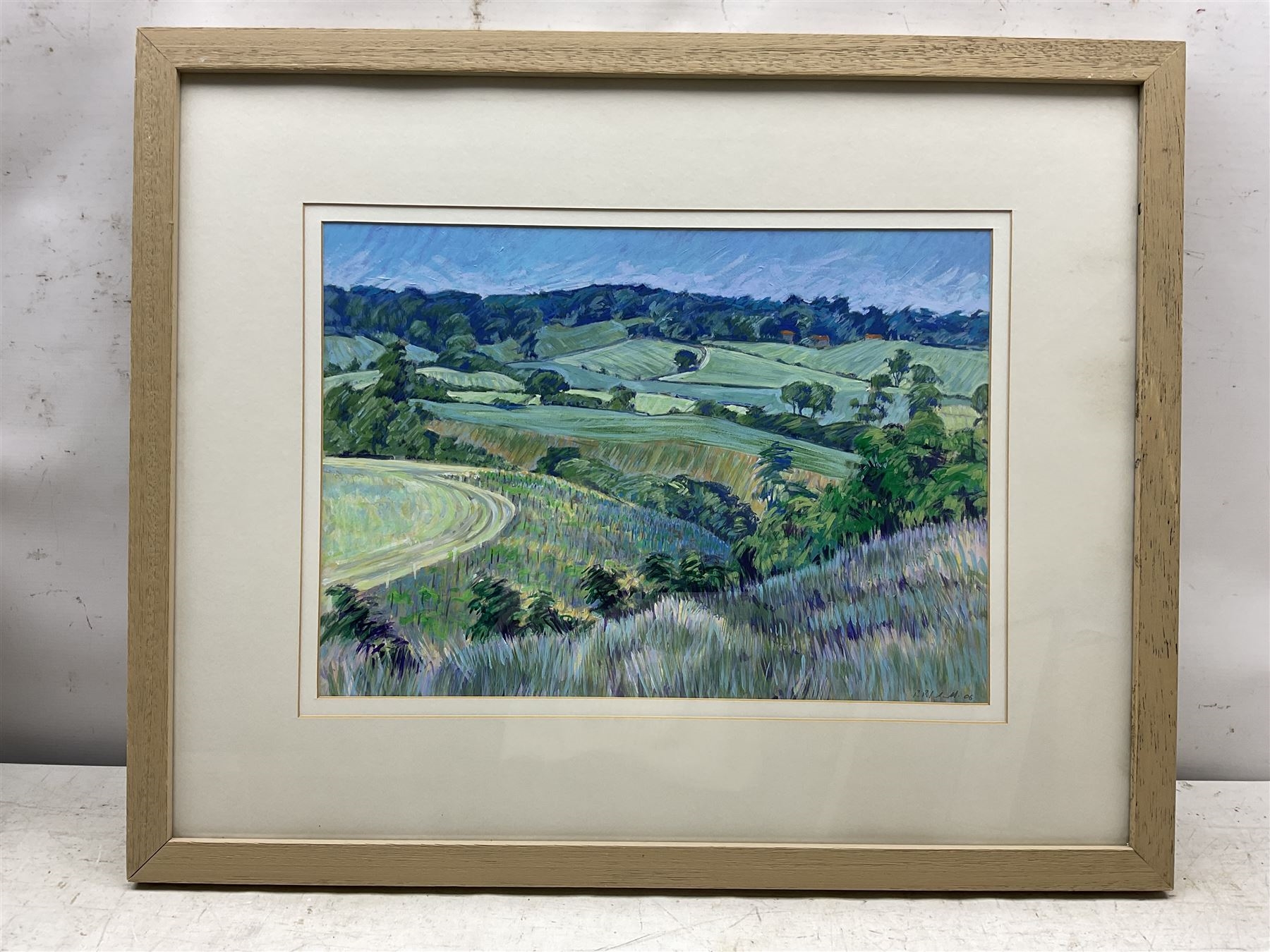 Artwork by Paul Blackwell, 'The New Plantation - Esk Valley', Made of acrylic