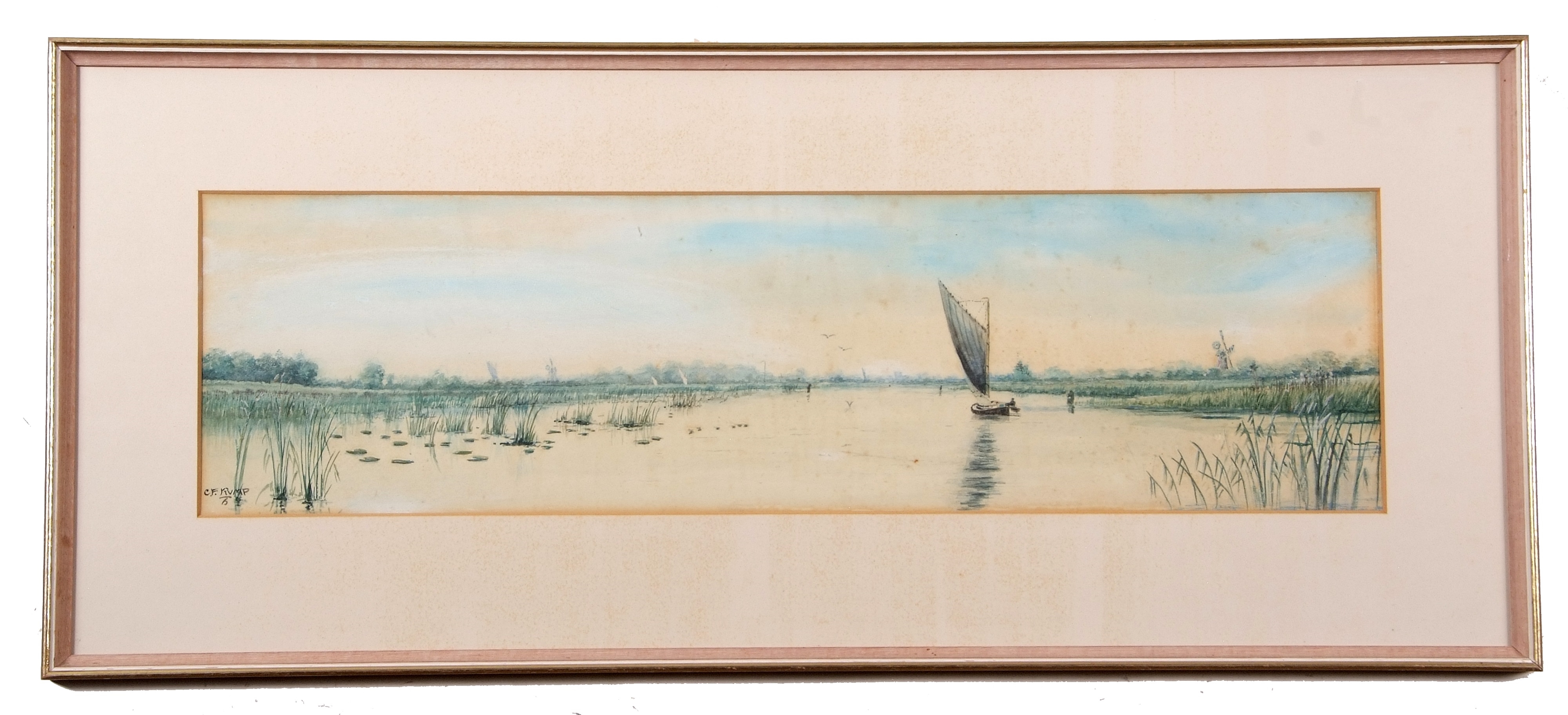 Charles Frederick Rump | 'Barton Broad Going North | MutualArt