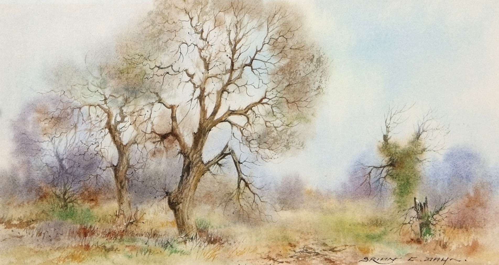 J. R. Goodman | Sunset on the Broads | MutualArt