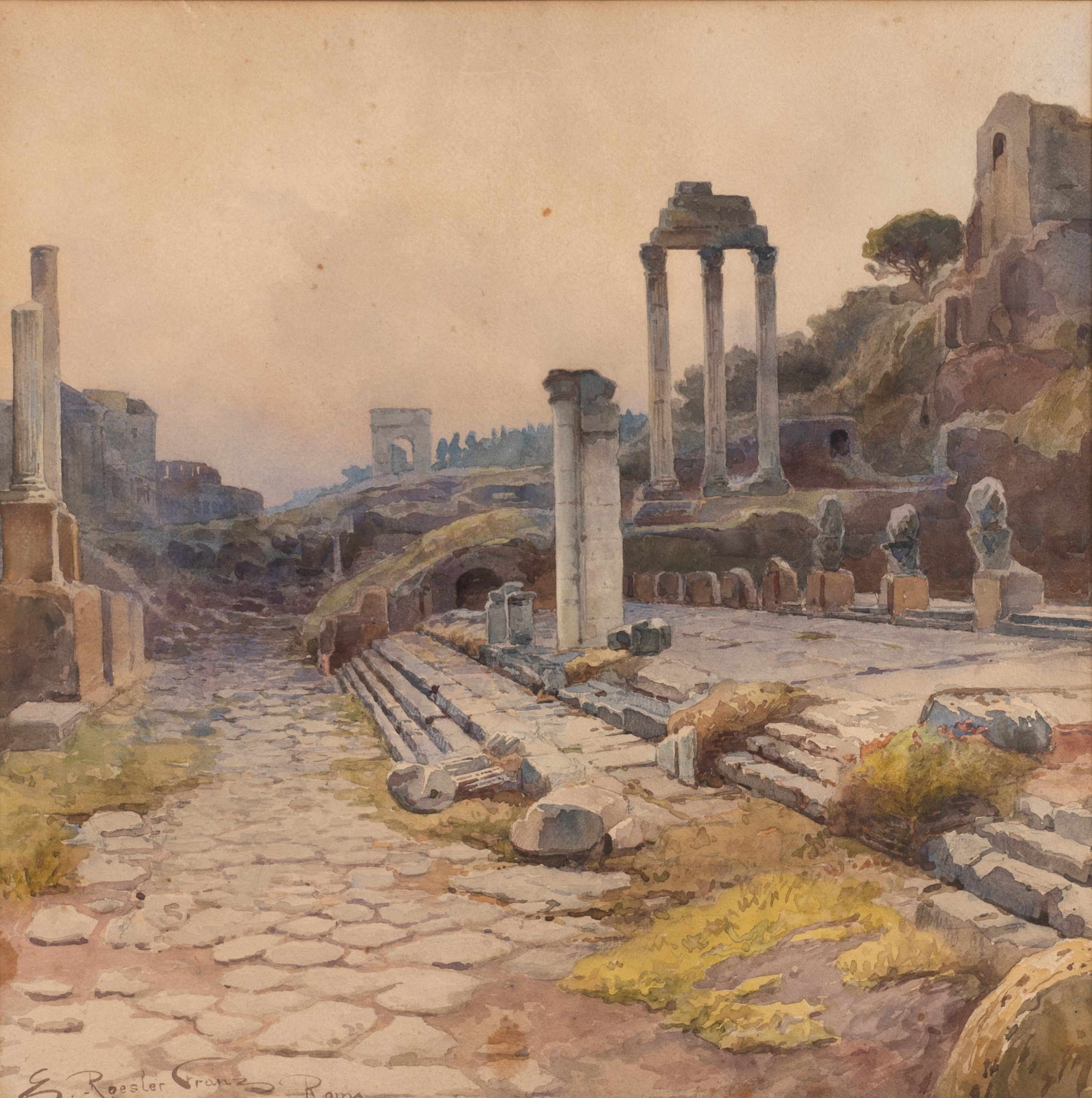 Ettore Roesler Franz | Rome | MutualArt