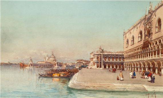 Doge's Palace in Venice by Emanuele Brugnoli