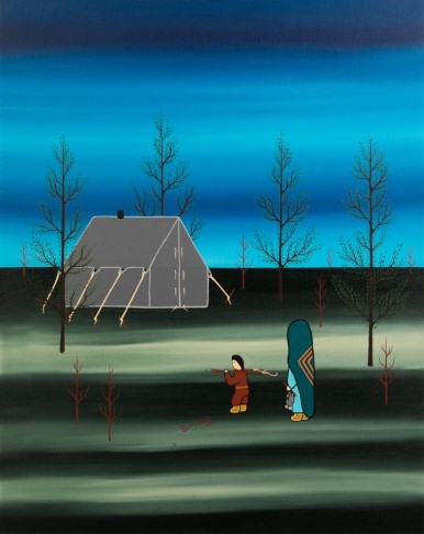 Shirley Cheechoo | We Caught Two | MutualArt