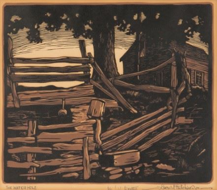 The Water Hole by Leonard Hutchinson