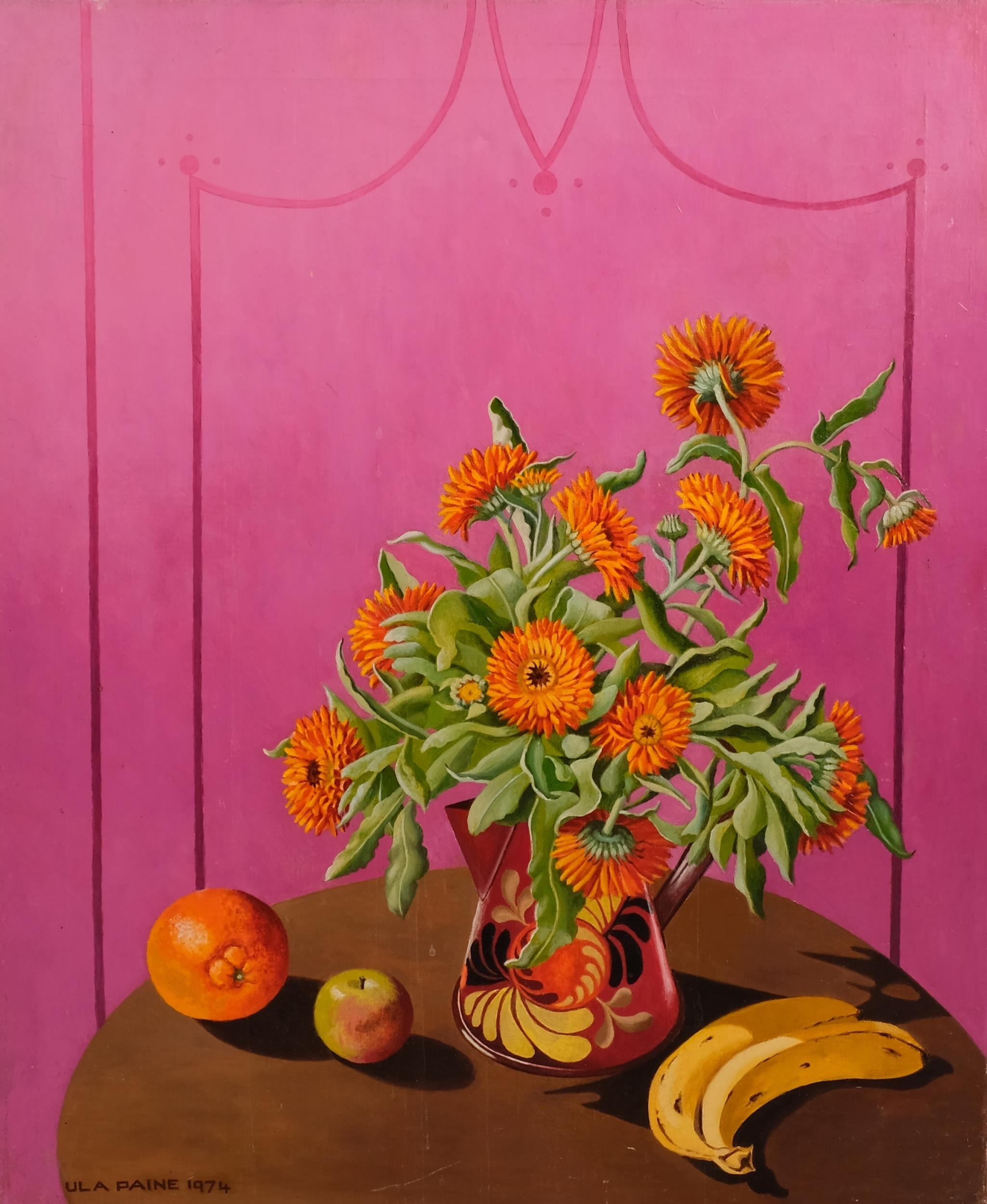 Artwork by Ula Paine, still life, Made of oil on canvas
