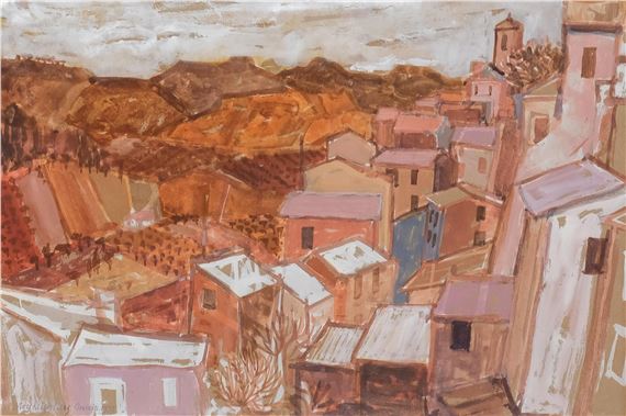 Orvieto by Moy Keightley, 1959