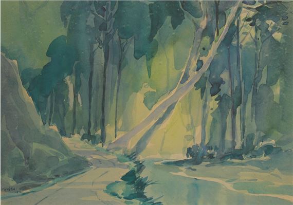 Woodlands by Yong Mun Sen, 1947
