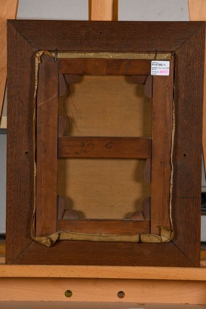 Artwork by Maurice Bompard, Orientals and palm trees, Made of oil on canvas