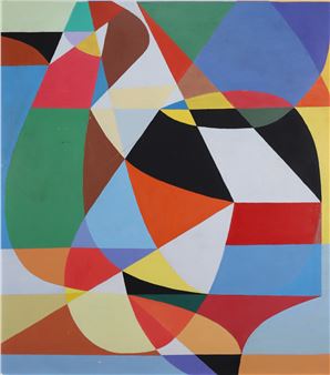 Abstract Still life - Lipot Bohm