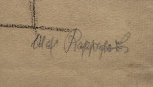Max Rappaport | Skizze 'Frauenakt' / A sketch of a nude | MutualArt