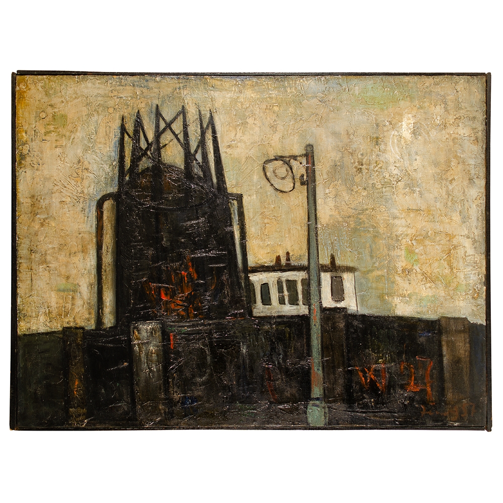 Gianfranco Ferroni | GASOMETRO, 1957 (1957) | MutualArt