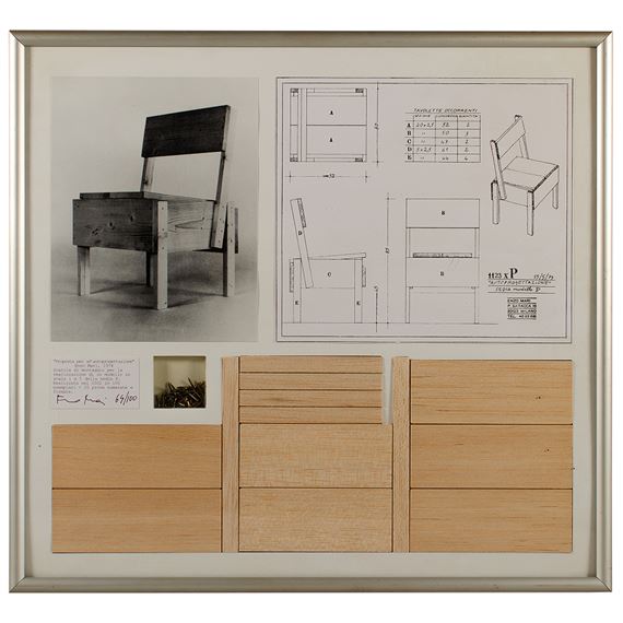 エンツォ・マリproposta per un'autoprogettazione Enzo Mari | PROPOSTA PER UN'AUTOPROGETTAZIONE, 2002 (2002