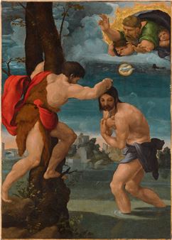 The Baptism of Christ - Pedro Machuca