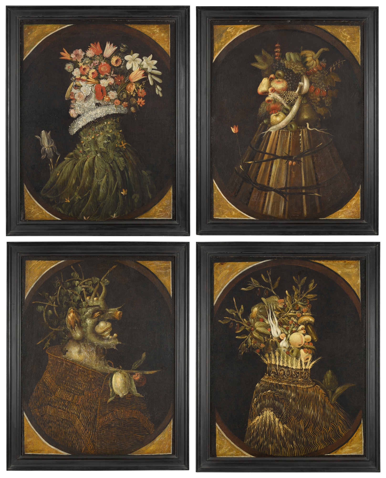 Giuseppe Arcimboldo | The Four Seasons | MutualArt