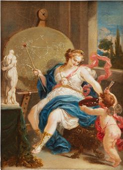 An Allegory of Painting - Giacinto Diana