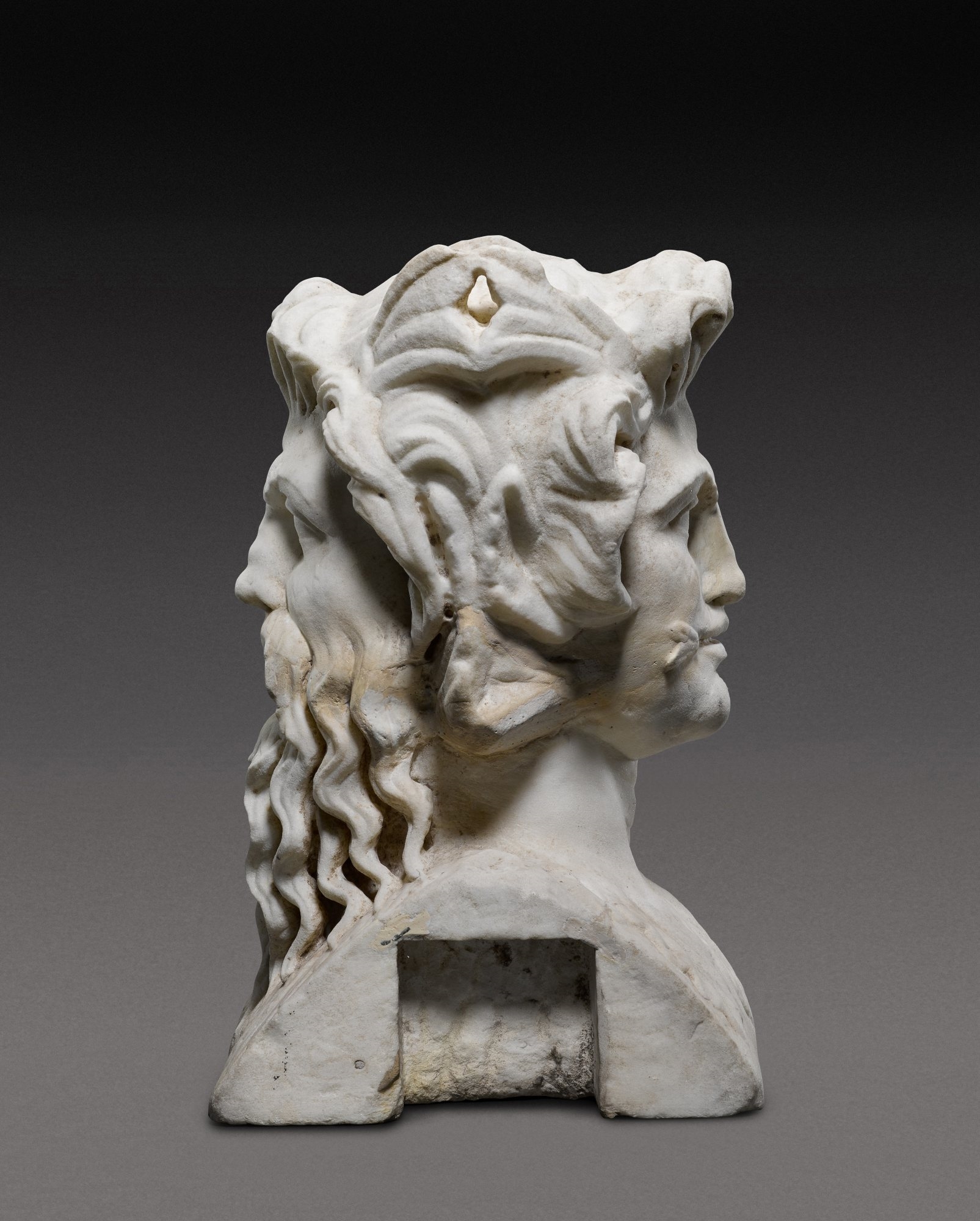 Roman School, 2nd Century | A Roman Marble Janiform Herm of a Young and ...