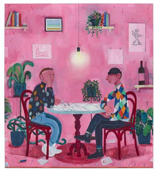 Throwing Dice by Ben Sledsens, Executed in 2016