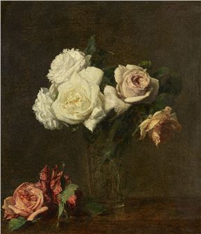 Henri Fantin-Latour | Roses (Circa 1884) | MutualArt