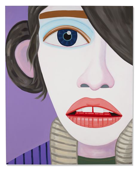 Blue Eye by Brian Calvin, Painted in 2016