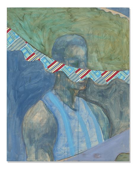 Pablo's Universe by Derek Fordjour, Executed in 2015