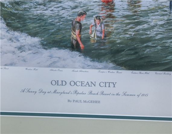 Moulinet Vintage Jones Beach Par Ocean City – Pour Collectionneurs