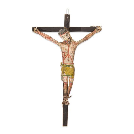 José Rafael Aragón A New Mexican bulto of the crucified Christ (1796