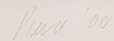 Artwork by Janet Pierce, COMING THROUGH, 2000, Made of watercolour and pastel