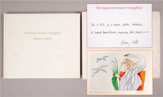 THE QUEEN OF ARAN'S DAUGHTER, PAINTINGS BY BARRY CASTLE - Maura Laverty