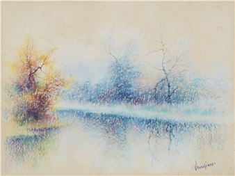 GLIMPSE OF THE LAKE - Paolo Veneziani