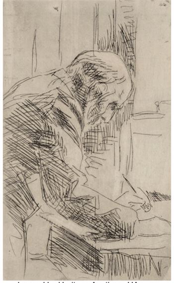 Le Graveur by Pierre Bonnard, circa 1930