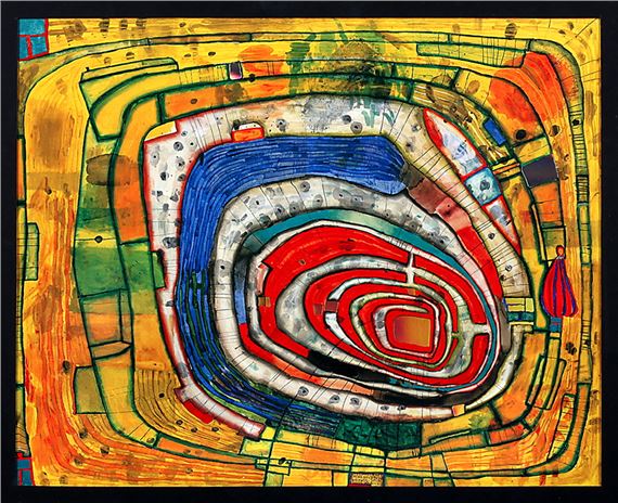 油彩画 Ein Gruß aus Deutschland 1982 油彩画 Ein Gruß aus Deutschland 1982 Giuseppe Tedeschi
