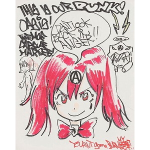 Jun Inagawa | ANARCHY GIRL MORTAR ORIGINAL ver./ RED-HAIRED GIRL