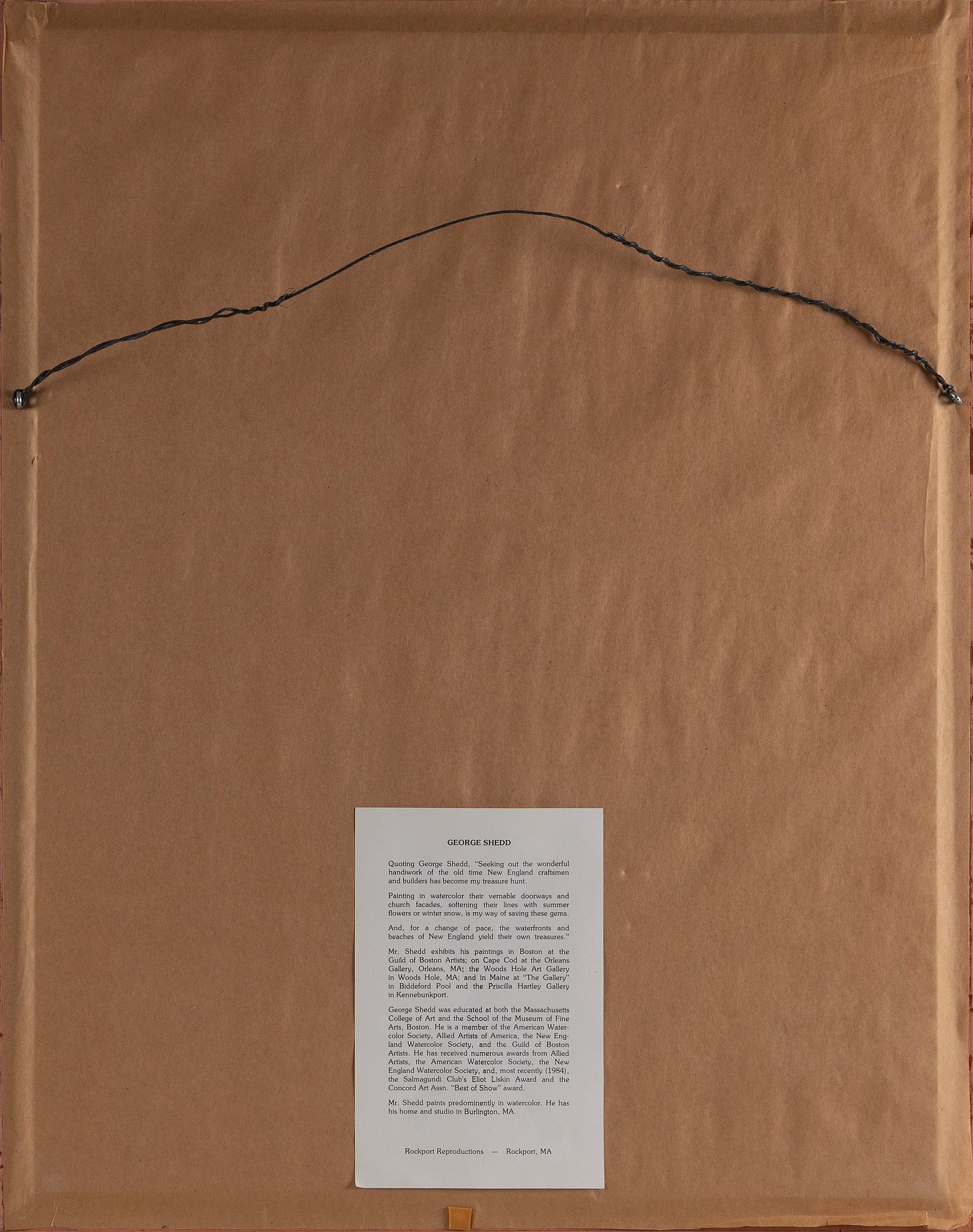 George Shedd | Two views of houses: | MutualArt
