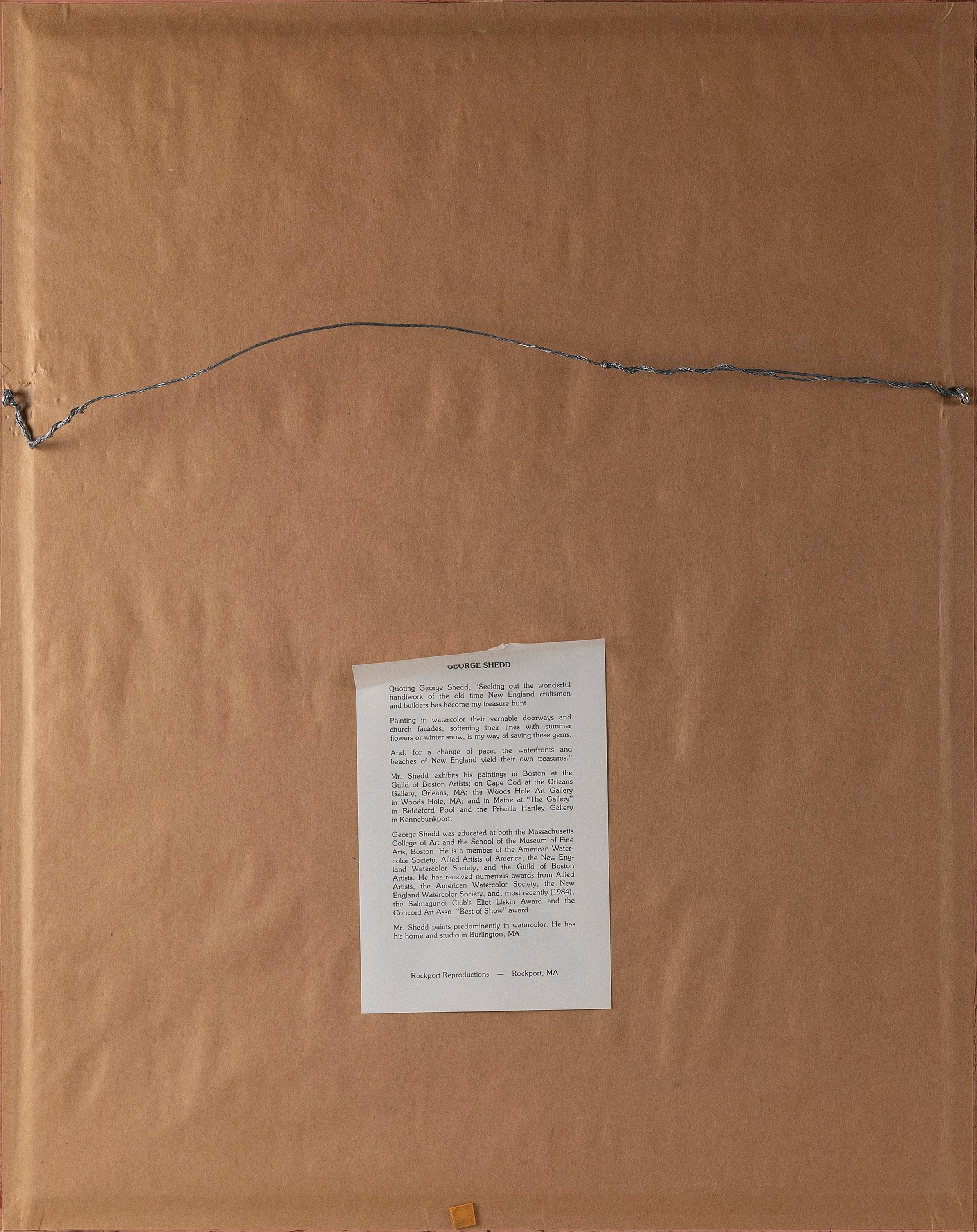 George Shedd | Two views of houses: | MutualArt