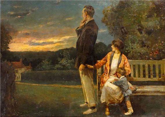 Harold Knight | Family Portrait | MutualArt