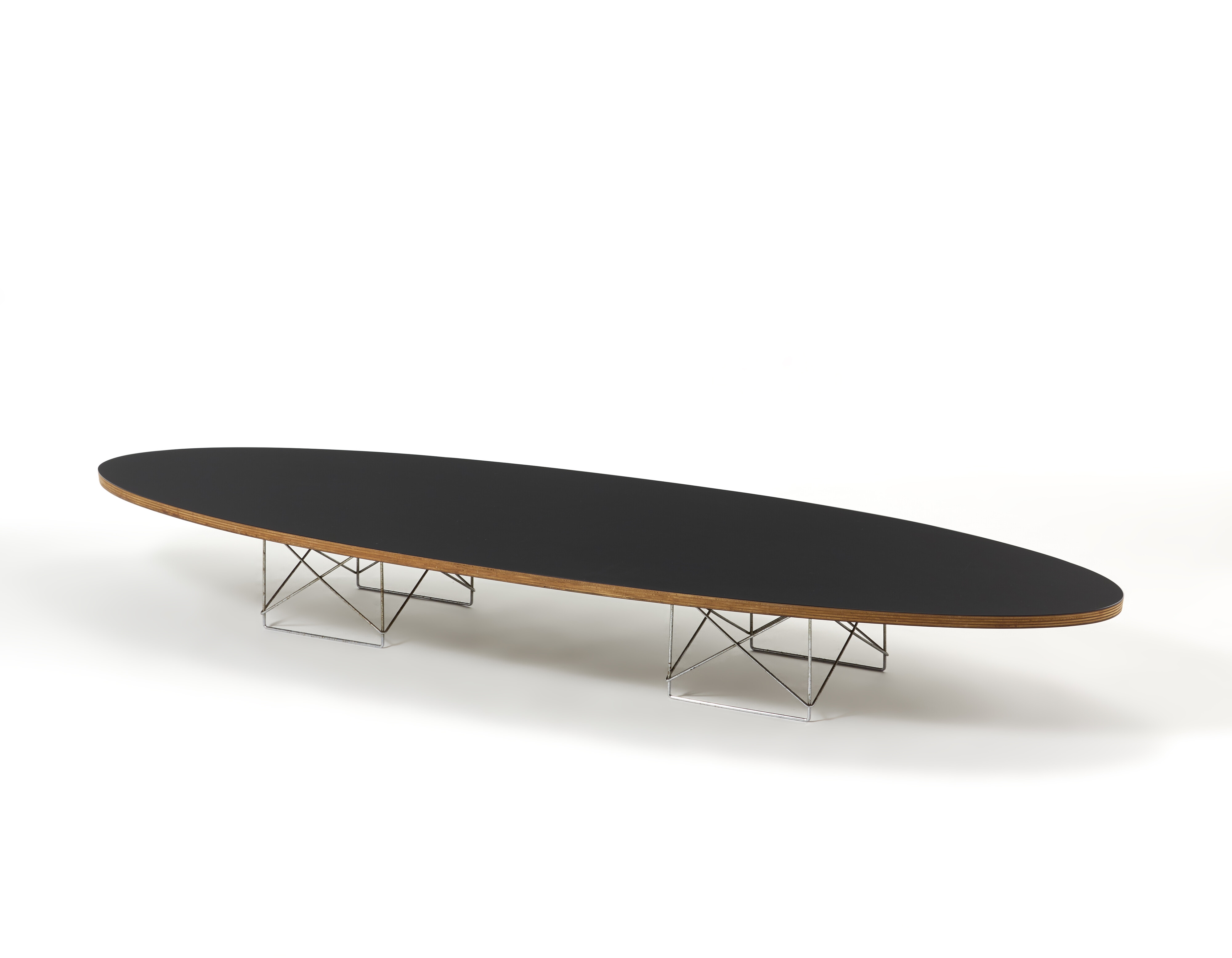 Ray Eames | Coffee table model ETR (Elliptical Table Rod Base) (1950s ...