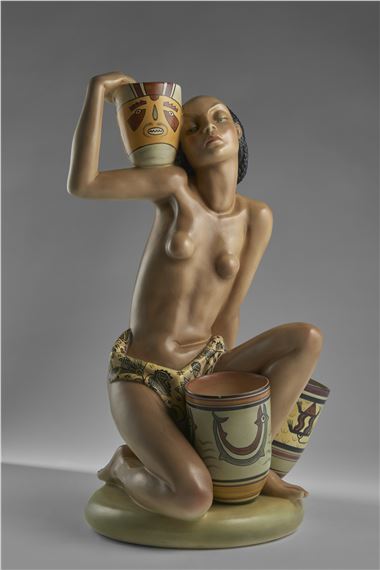 Ragazza di Harrar by Elena König Scavini, 1930s