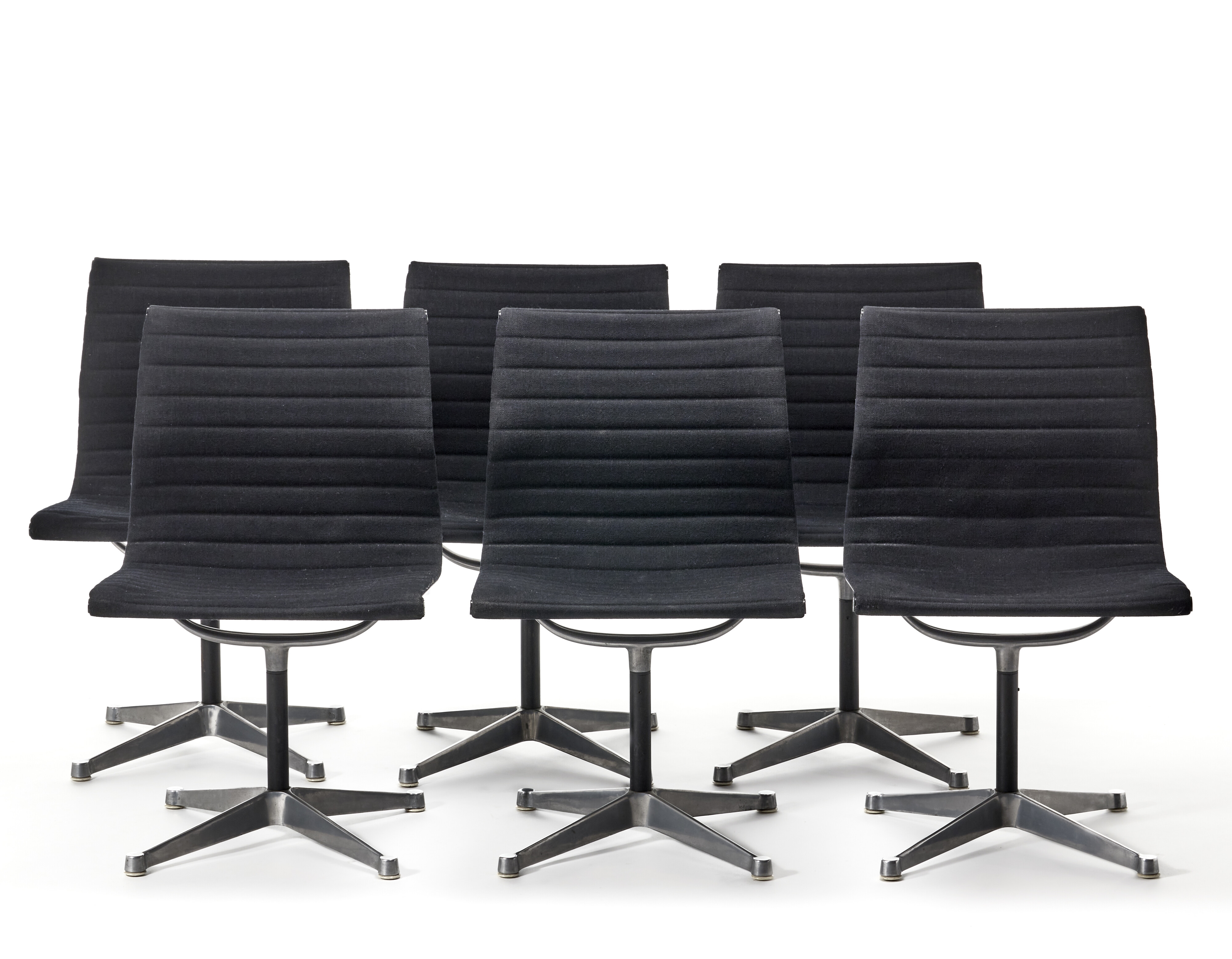 Ray Eames | Chairs of the series Aluminium Group (60) | MutualArt