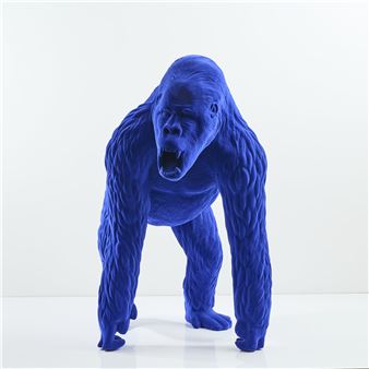 Life size sculpture 'Classic Gorilla' - Eric Mellerio