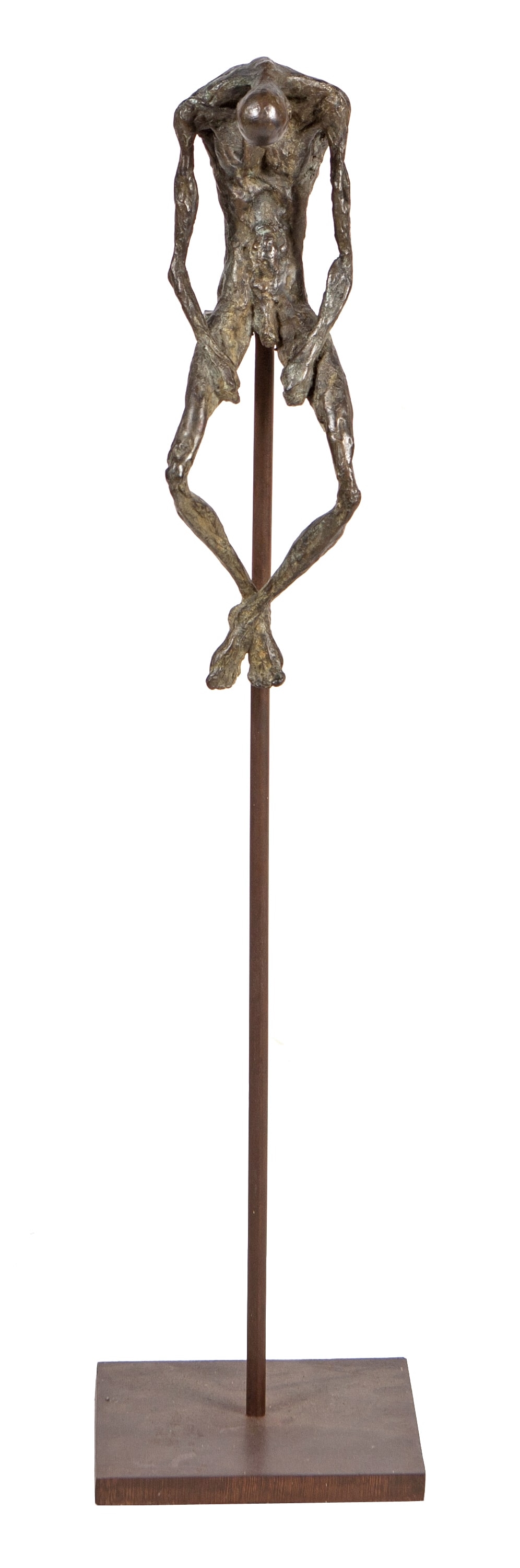 Artwork by Chano Navarro Betancor, Tensión IV, Made of bronze