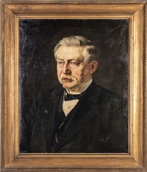 Retrato de caballero - Sebastian Bacher